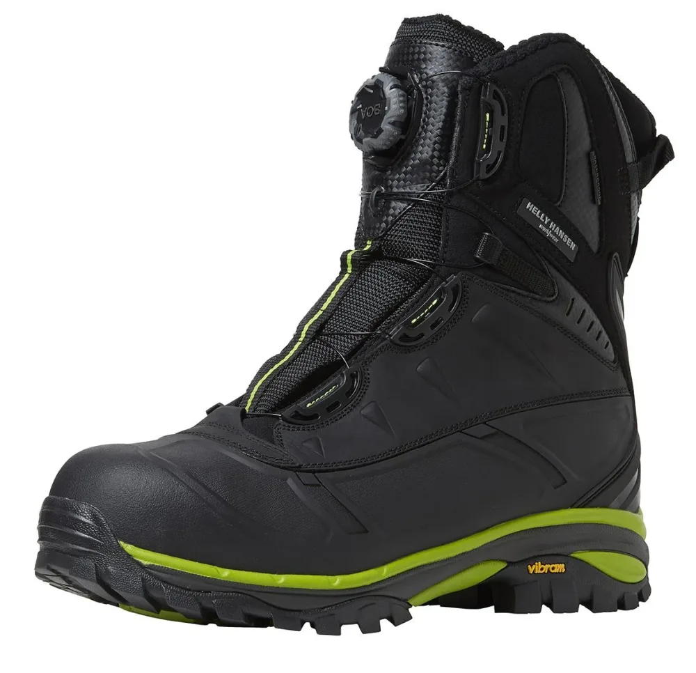 Helly Hansen Workwear Magni Vinter BOA Skyddskänga svart/lime, komposithätta 40
