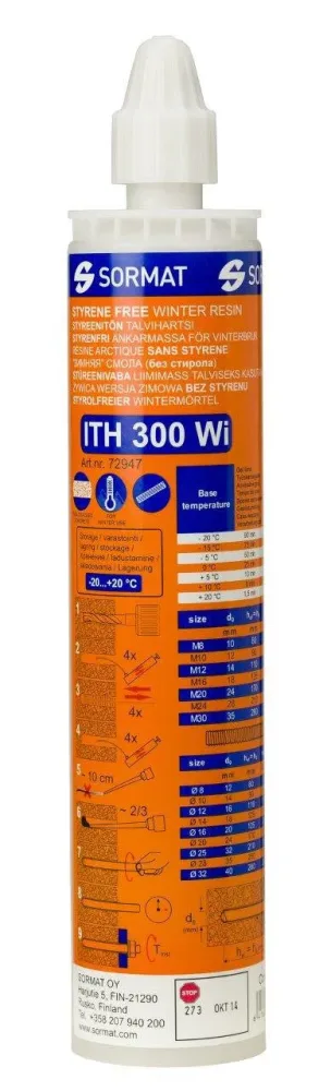 Sormat ITH 410 Wi Ankarmassa vinter 410 ml
