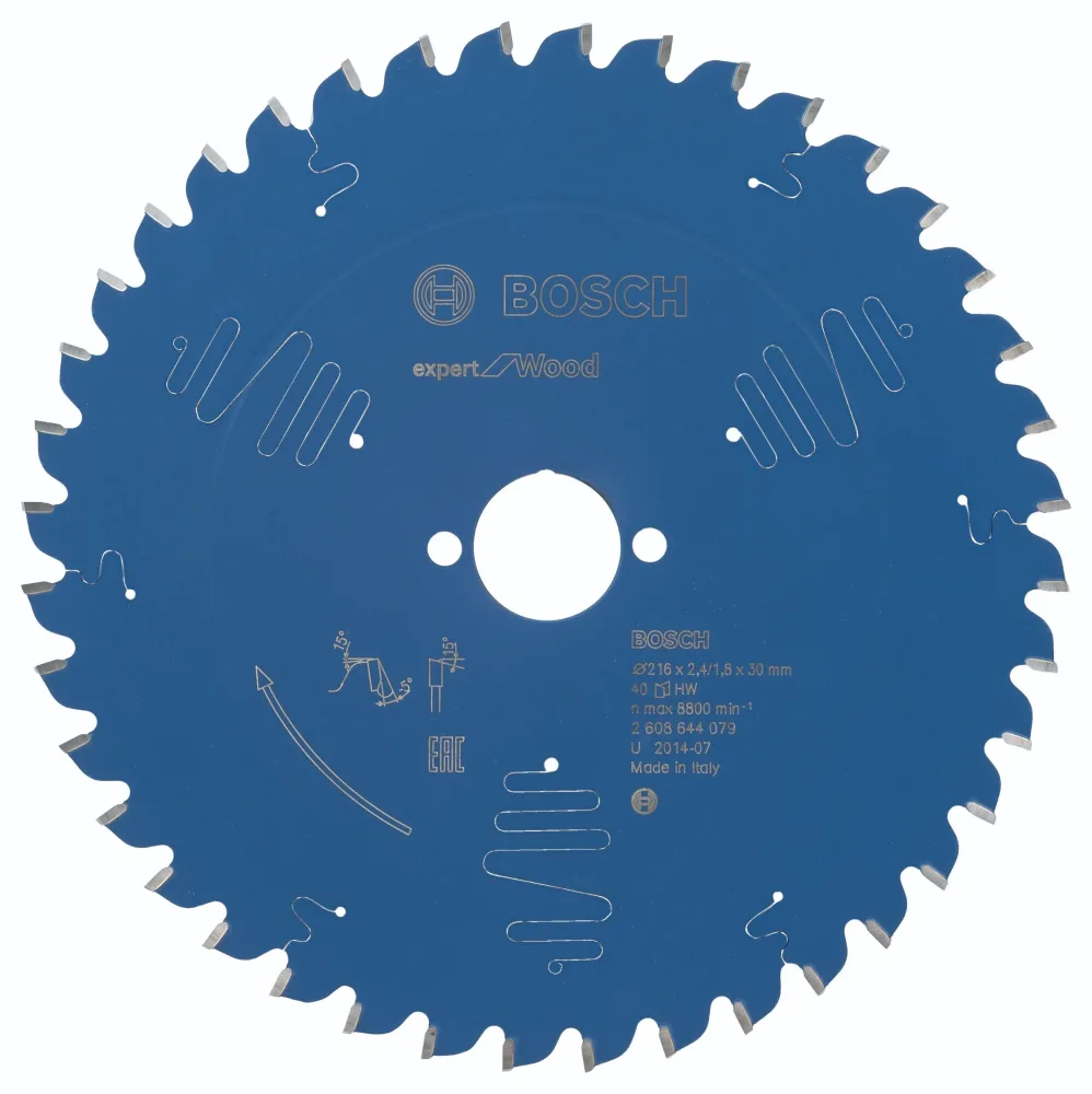Bosch Expert for Wood 2608644022 Cirkelsågklinga 165x20x2.6 mm, 24T 165x20x2.6 mm, 24T - Bild 2