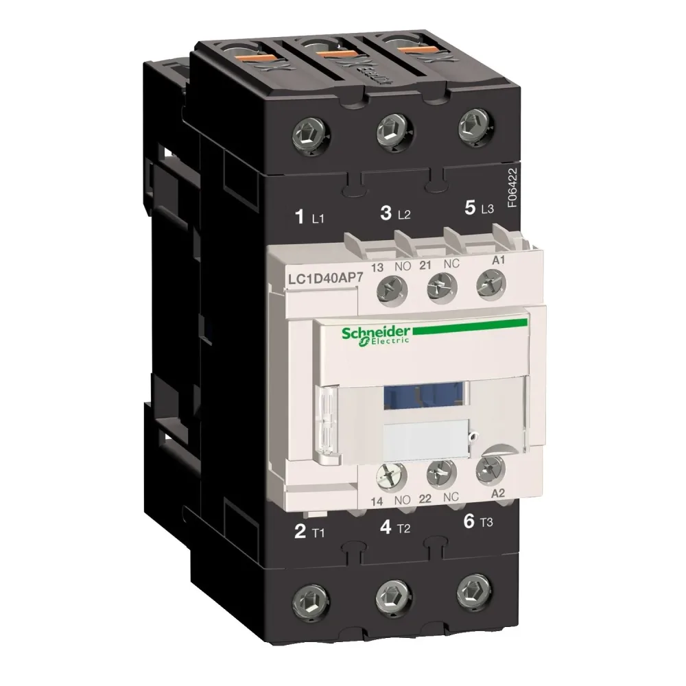 Schneider Electric LC1D40AF7 Kontaktor 40A, 18.5KW, 3P, 110V AC - Bild 2