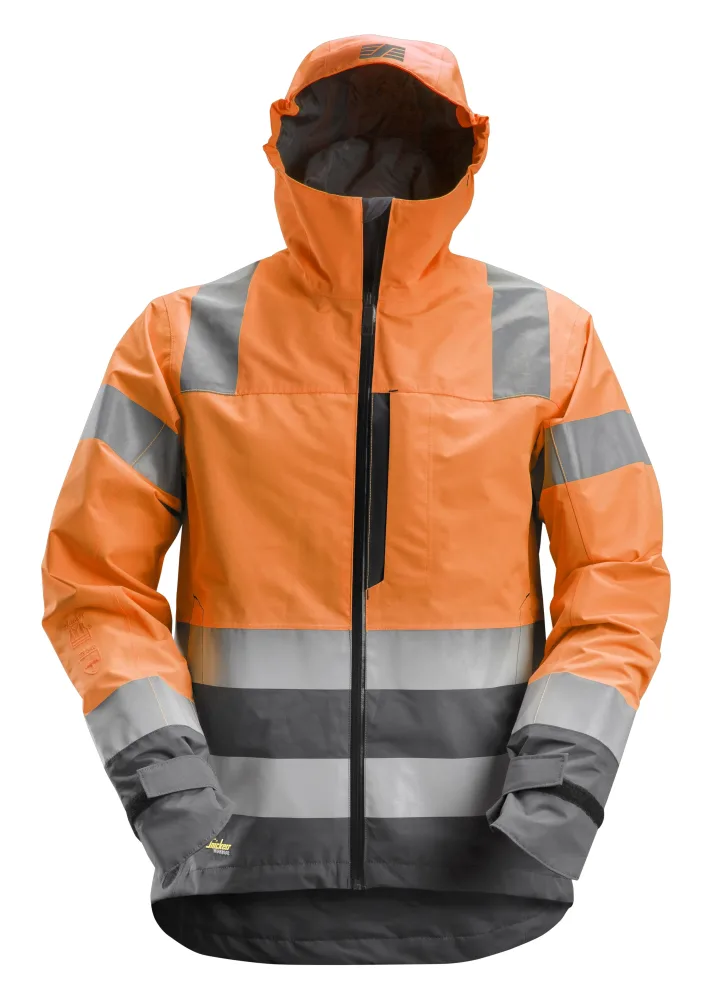 Snickers Workwear 1330 AllroundWork Skaljacka varsel, gul/blå Varsel, Gul/Blå