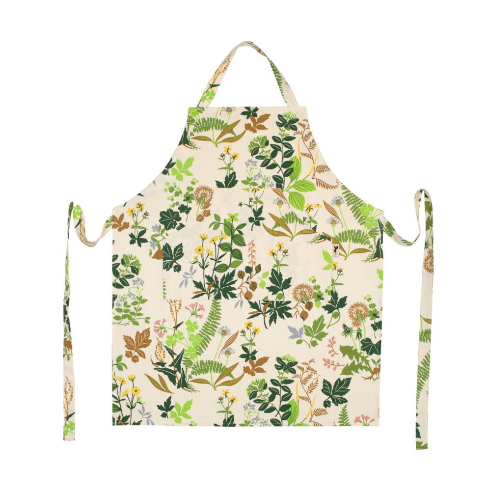 Ängsö förkläde, Multi-beige