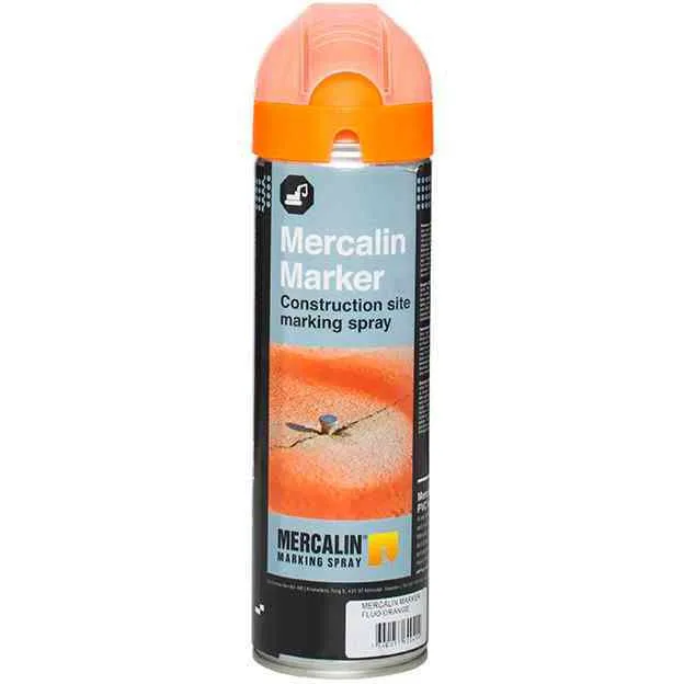 Mercalin Marker Märkfärg fluorescerande, 500 ml Cerise - Bild 2