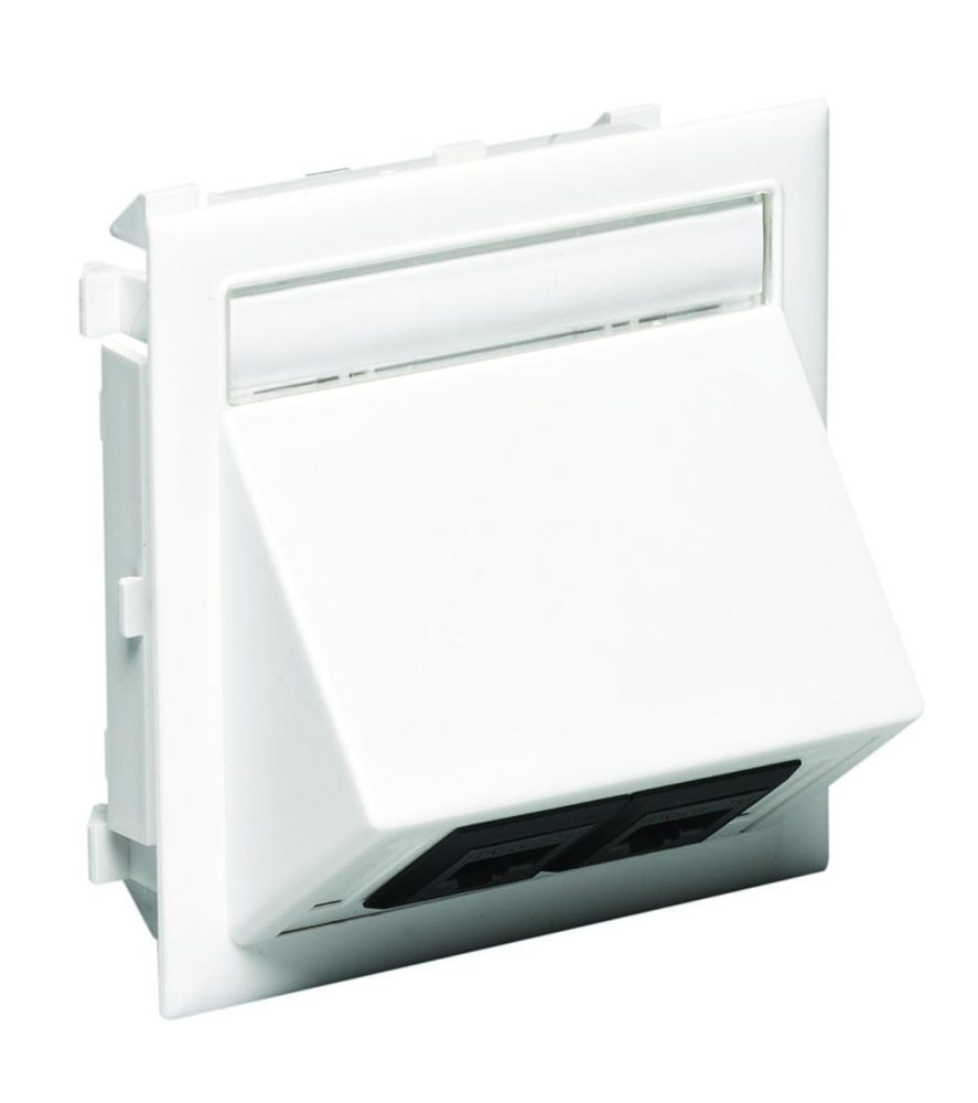 Kjøp Schneider Electric Tilkoblingssett, 84 x 84 mm, Lex Com Cat6