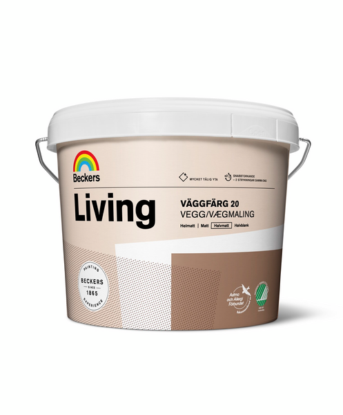 VÄGGFÄRG LIVING 20 BAS C 2,7L