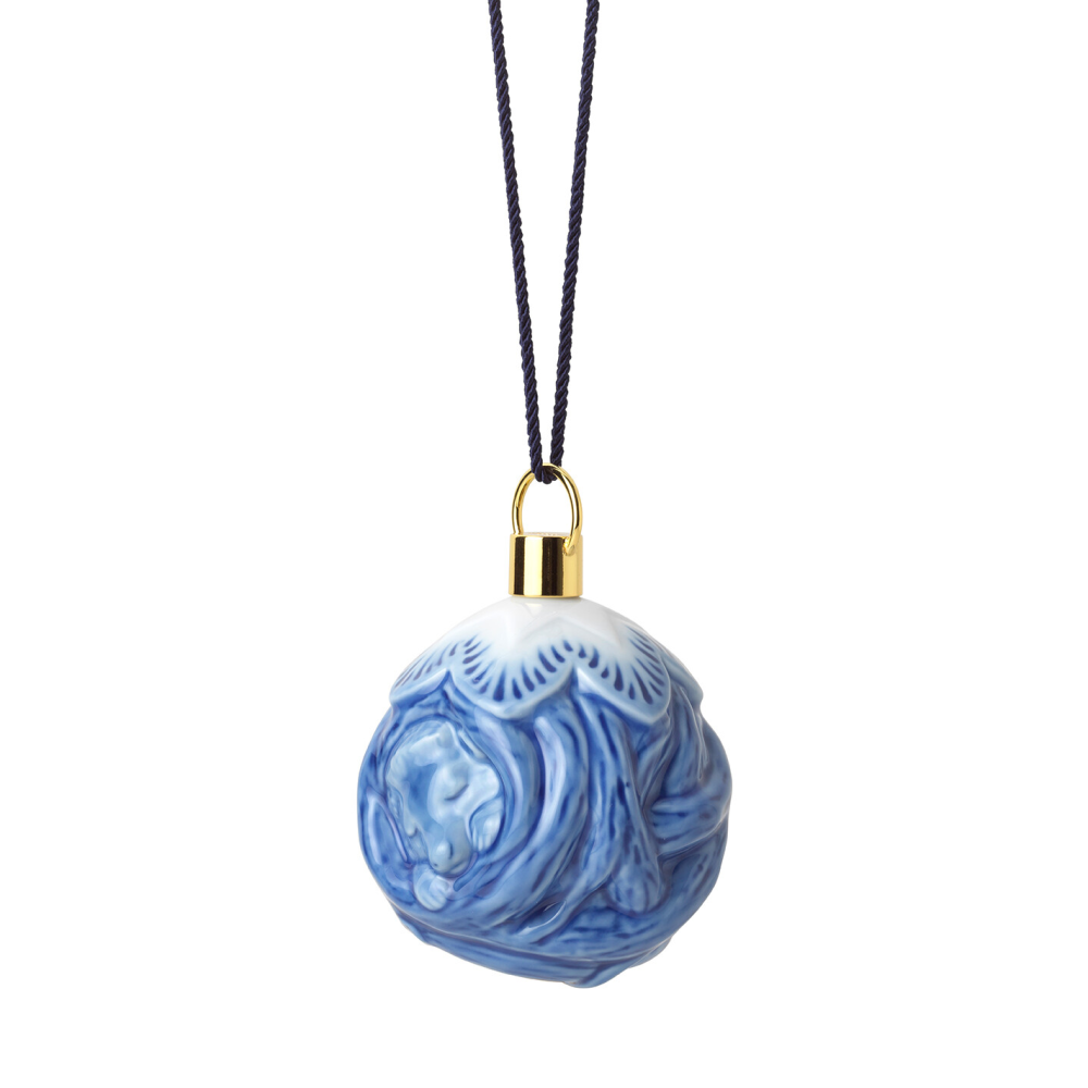 Royal Copenhagen Collectibles julornament 2023, Igelkott 10 cm