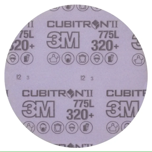 3M Hookit Cubitron Filmslipskiva kornighet 320+