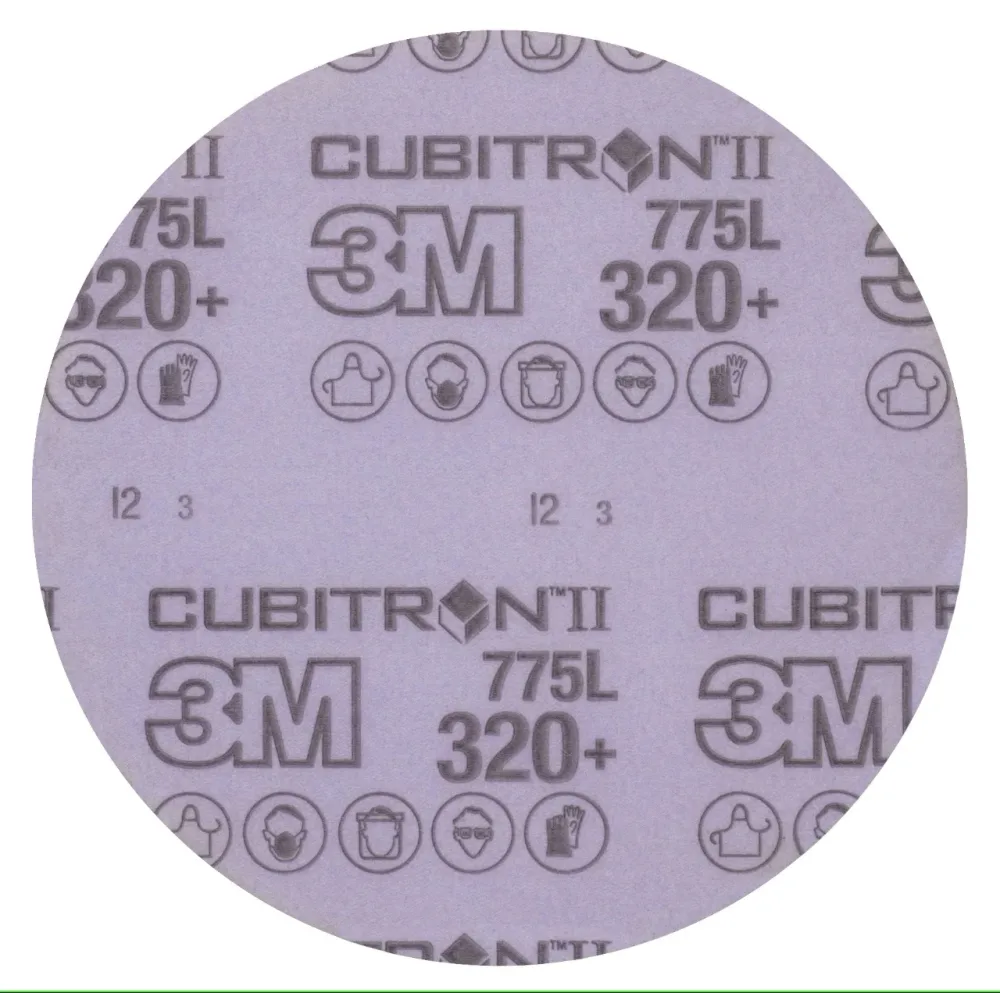 3M Hookit Cubitron Filmslipskiva kornighet 320+