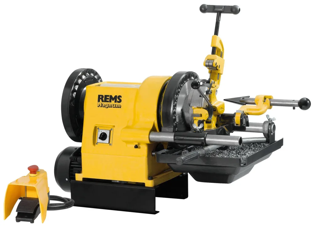 REMS Magnum 4010 L-T Gängmaskin gänghuvuden R 1/2-2", 2100 W