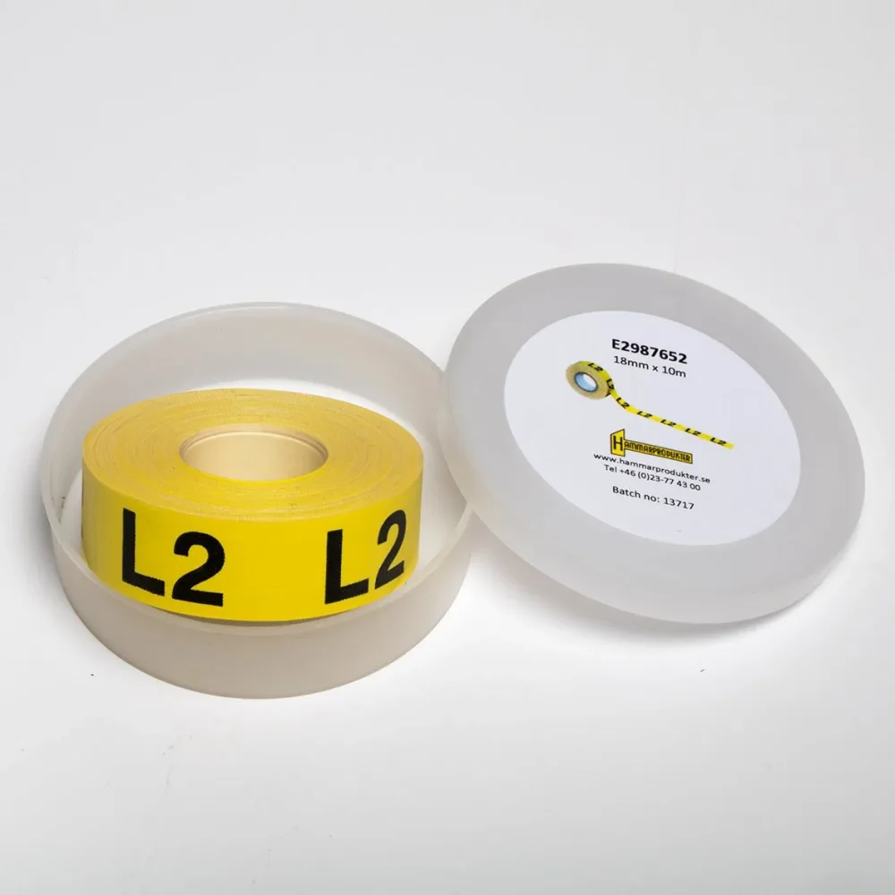 Hammarprodukter INF03012 Fasmärkningstejp 10 m L2 - Bild 2
