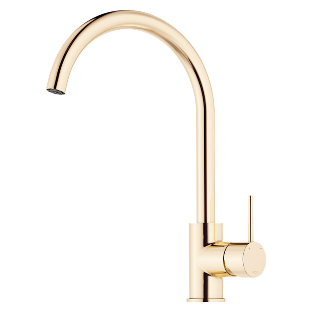 Mora INXX II Köksblandare Soft C-Pip 3/8" Polerad Mässing