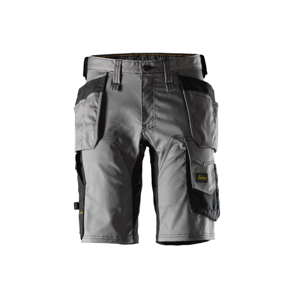 SHORTS STRETCH + HF AW GRÅ/SVART STL 50