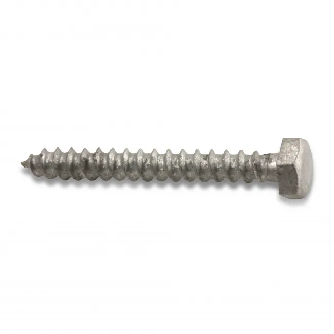 Heco 9605070 Sexkantsträskruv varmförzinkad, T6S 6 x 35 mm, 25-pack