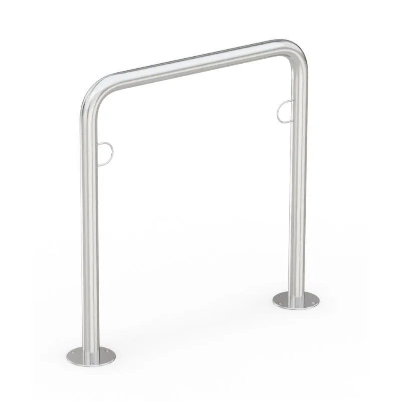 R&R Solutions Economy R30 Cykelställ för 2 cyklar, nedgjutning 750 x 1150 x 48 mm