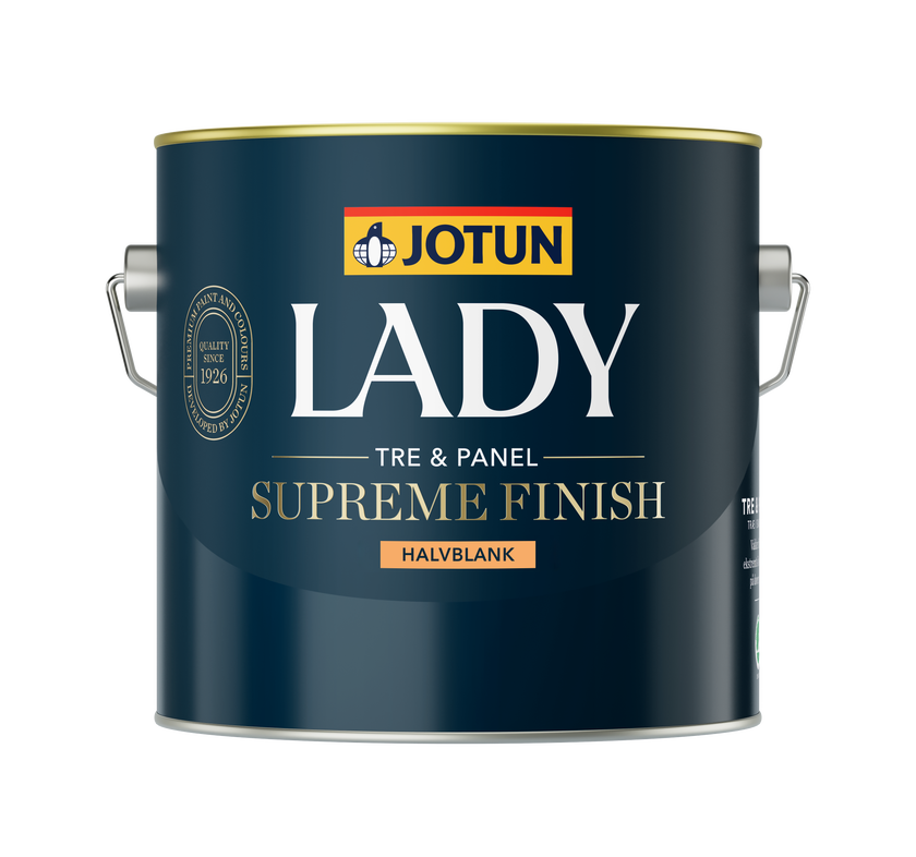 Lady Supreme Finish Halvblank 2,7 L Vit