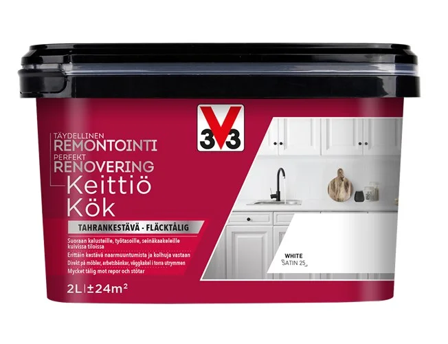 Perfekt Renovering Kök Matt 2L White