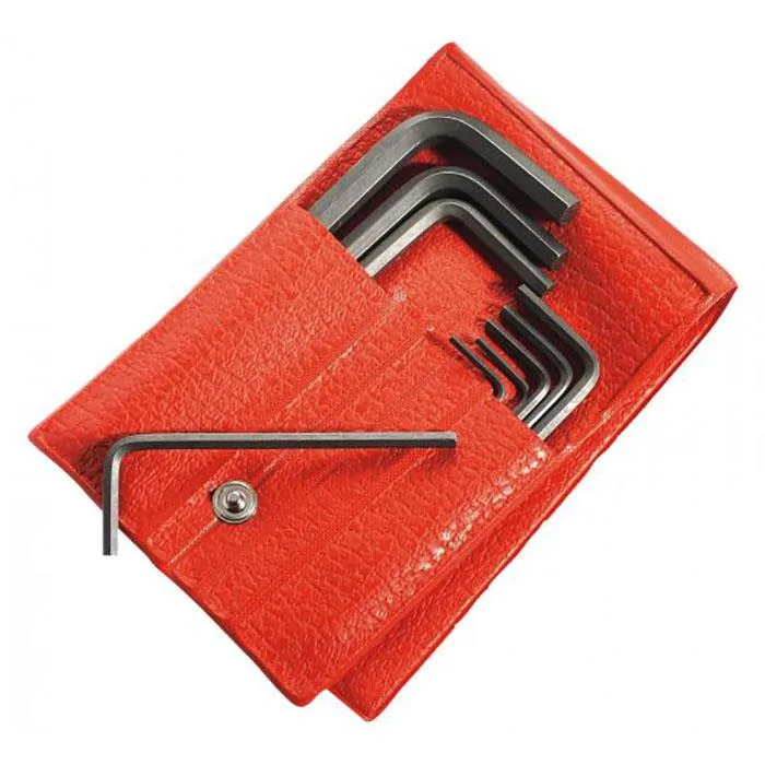 Facom 82H.JL12 Insexnyckelsats korta, i fodral 1,5 mm-12 mm, 12 st.