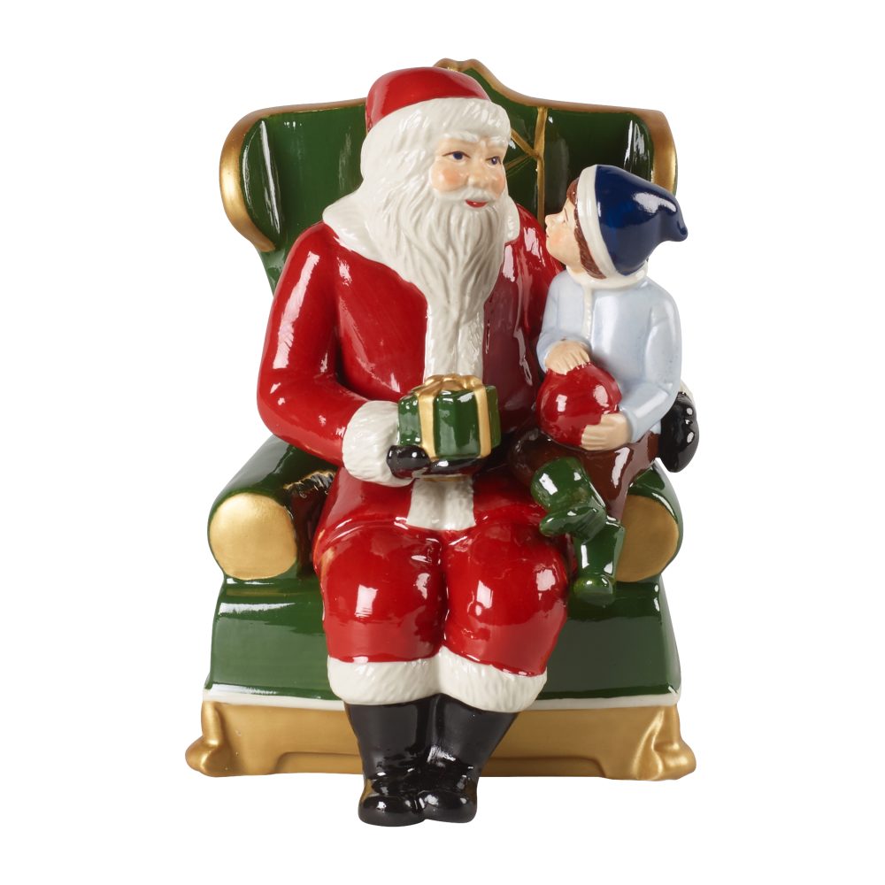 Christmas Toys jultomte i fåtölj, Röd