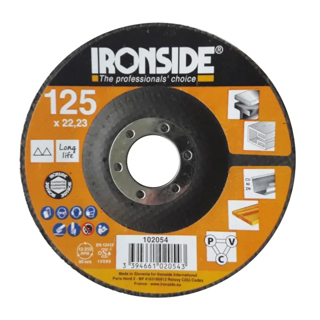 Ironside 102054 Lamellrondell för polering Grov