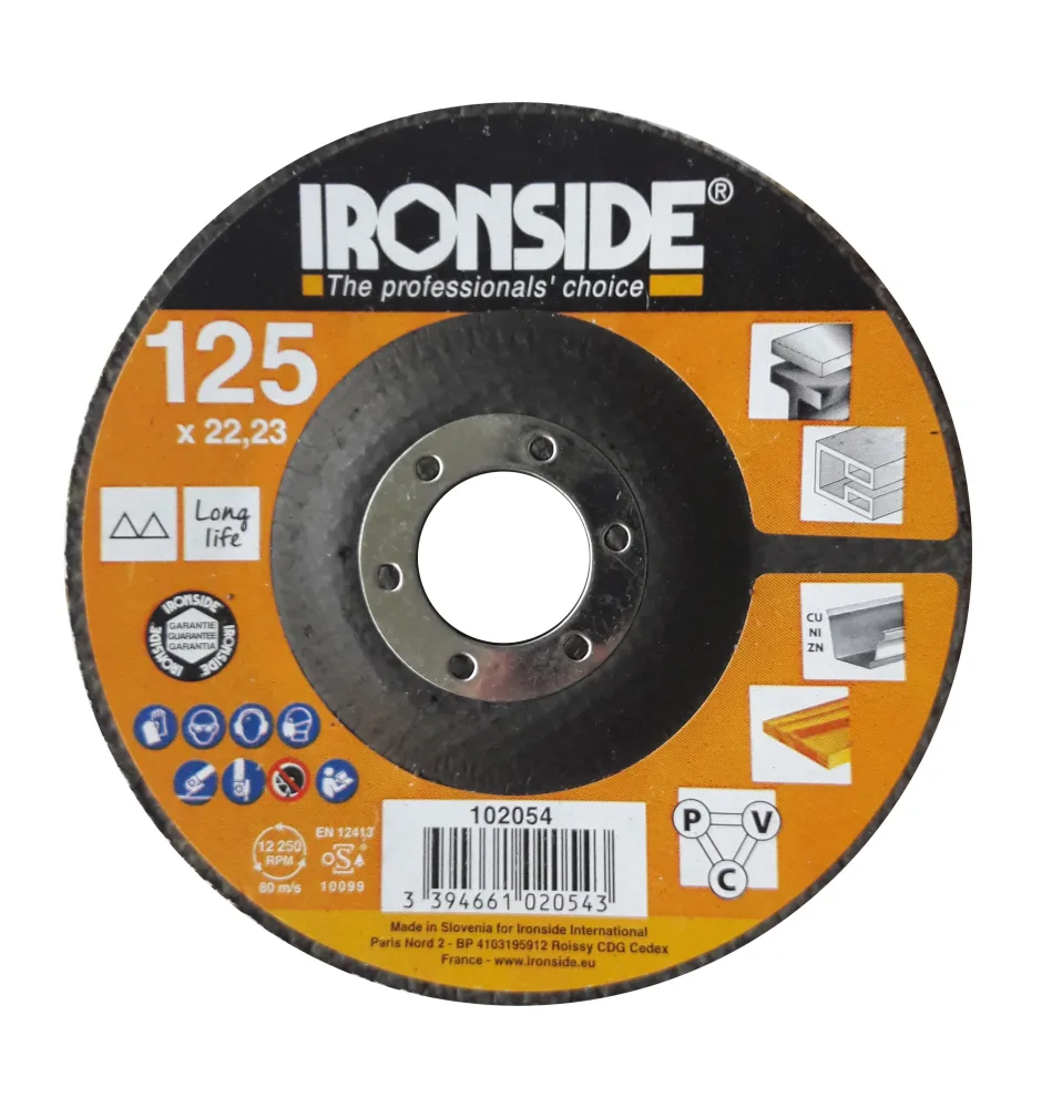 Ironside 102054 Lamellrondell för polering Grov