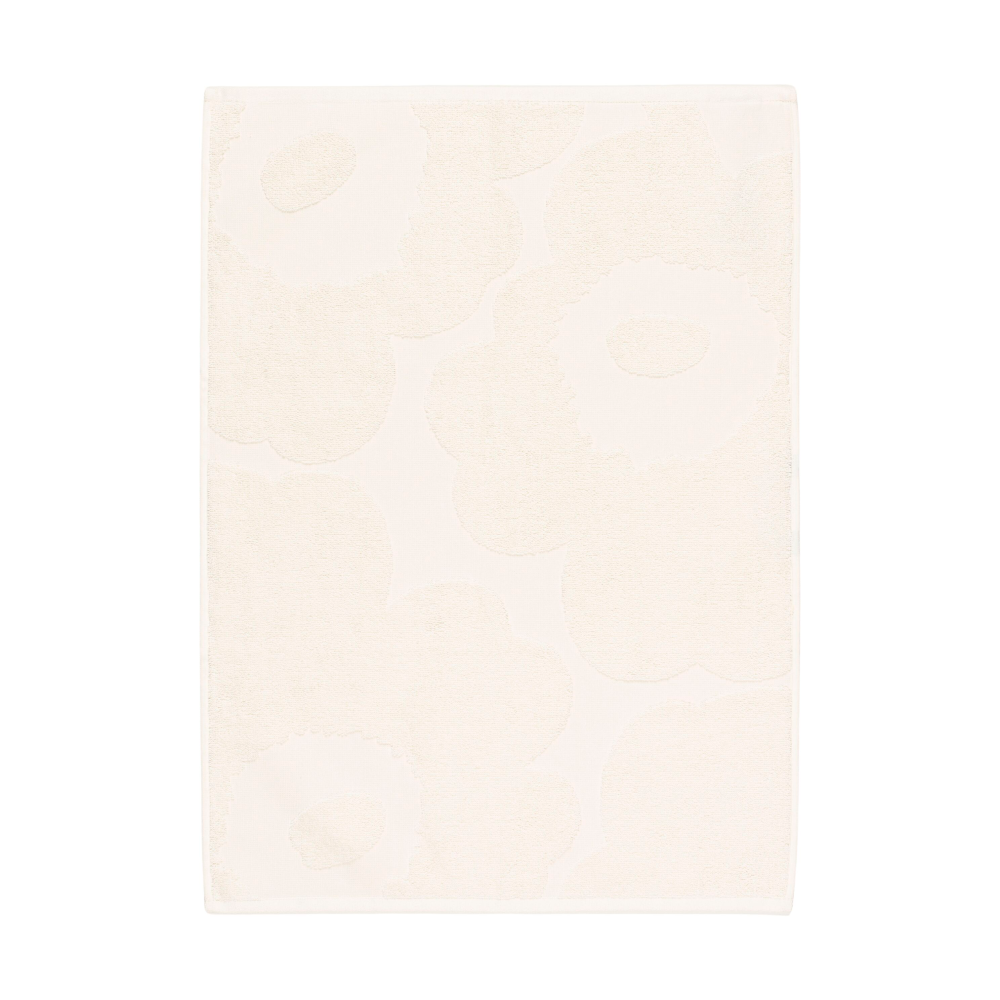 Unikko solid handduk 50x70 cm, Ecru