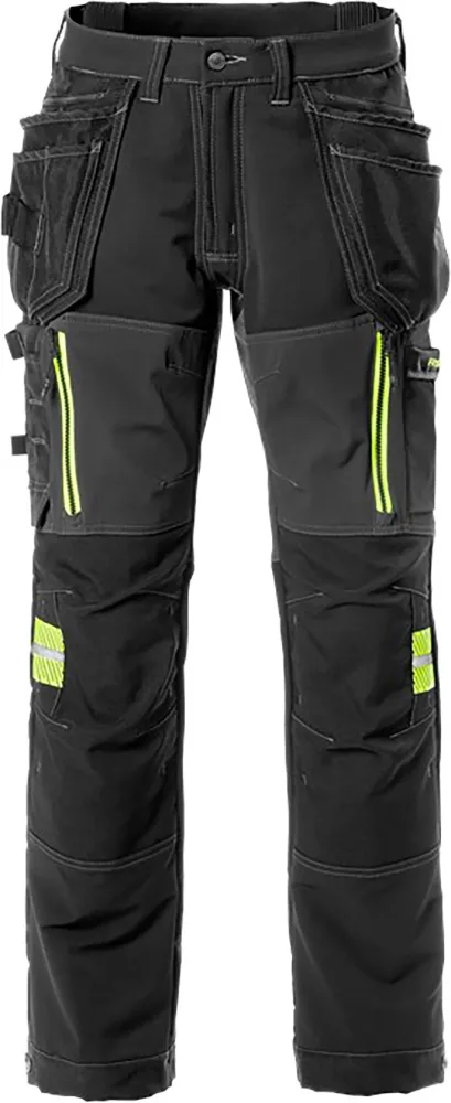 Fristads 2566 STP Arbetsbyxa svart C146