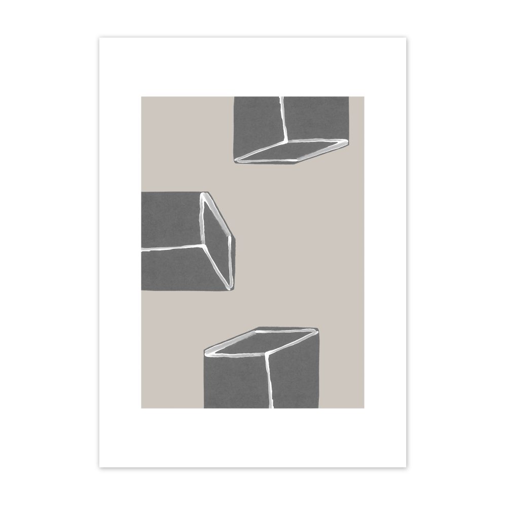 Dimensions poster, 50x70 cm