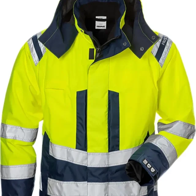 Fristads 4037 GTT Vinterjacka varselgul/svart Varselgul/Svart