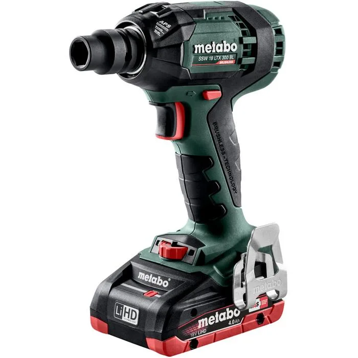 Metabo SSW 18 LTX 300 BL Mutterdragare med batteri och laddare