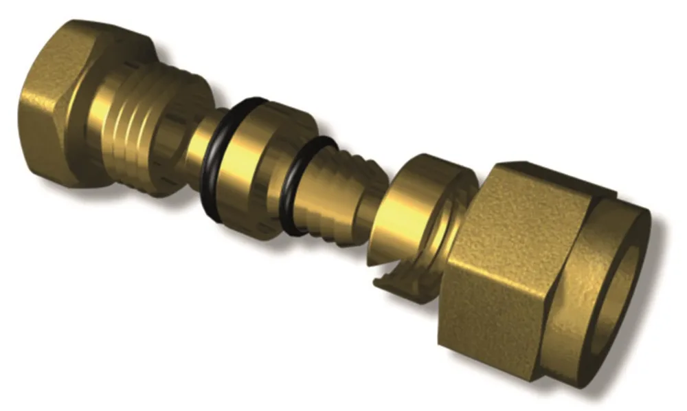LK Systems 2417465 Koppling 12 mm x G15 Invändig gänga - Bild 2
