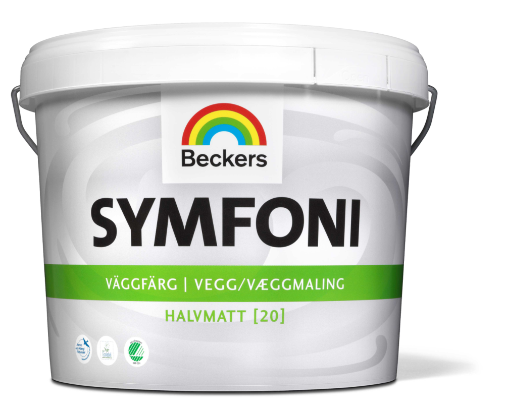 VÄGGFÄRG BECKERS HALVMATT C-BAS 2,7L SYMFONI