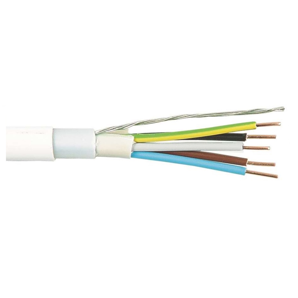 Kabel Eklk 5g2,5+1mm², 450/750V, 500m, Malmbergs 0813945