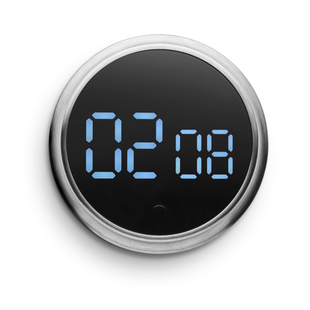 Eva Solo magnetisk timer, Brushed steel