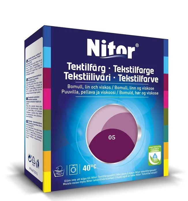 Textilfärg Mörk Viol 05