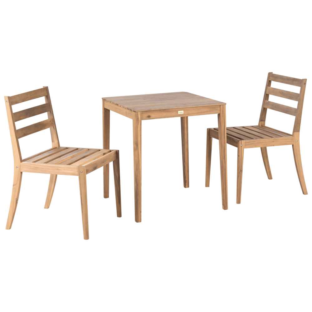 Caféset utomhus Chioggia Akaciaträ