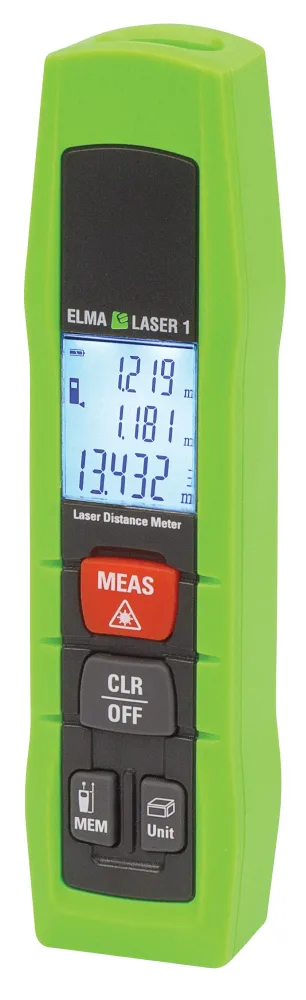 Elma Laser 1 mini Avståndsmätare mini-laseravståndsmätare, med Bluetooth