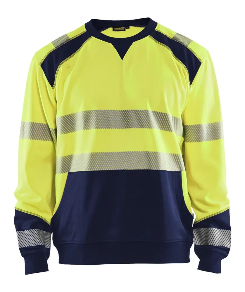 Blåkläder 354125283389XL Varseltröja varselgul/marinblå Varselgul/Marinblå