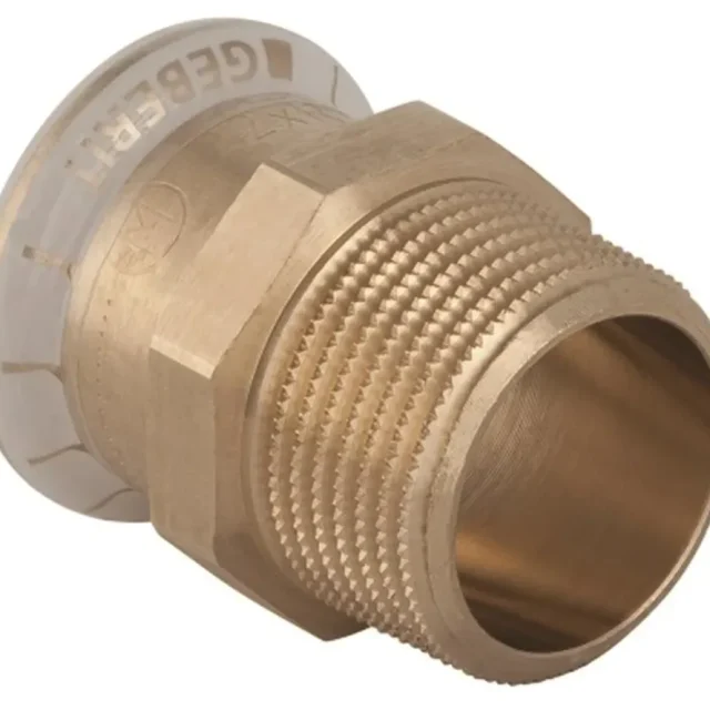 Geberit 1768246 Övergångsmuff utvändig gänga 15 x 15 mm