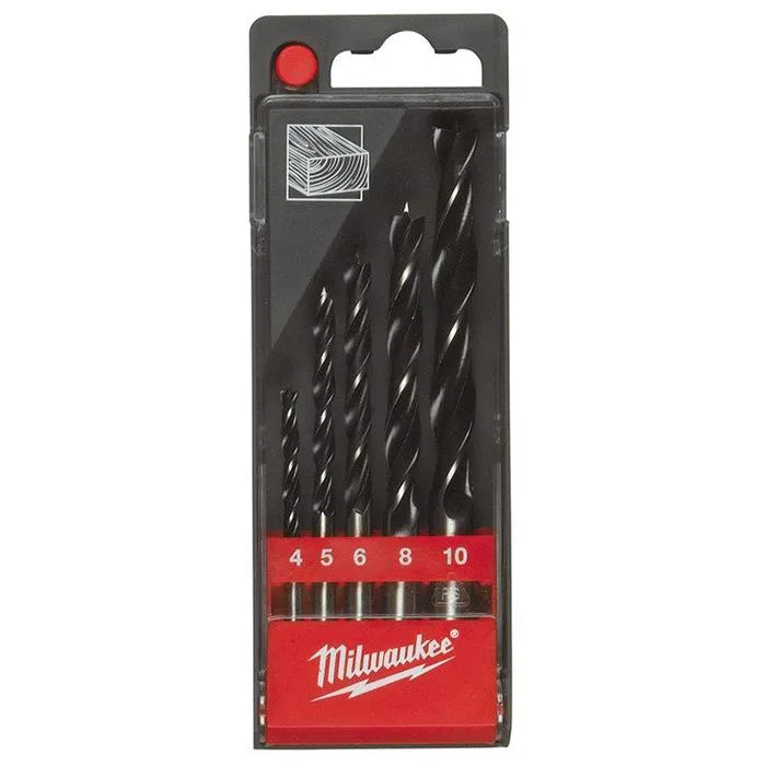 Milwaukee DIN 7487E 4932352465 Träborrsats 5 delar