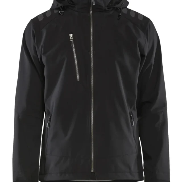 Blåkläder 474925139900XS Softshelljacka svart Stl XS