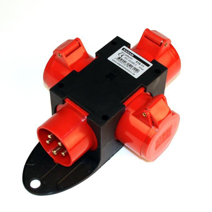 Kjøp Elma Grenkasse 16A, IEC Adapter 516-11