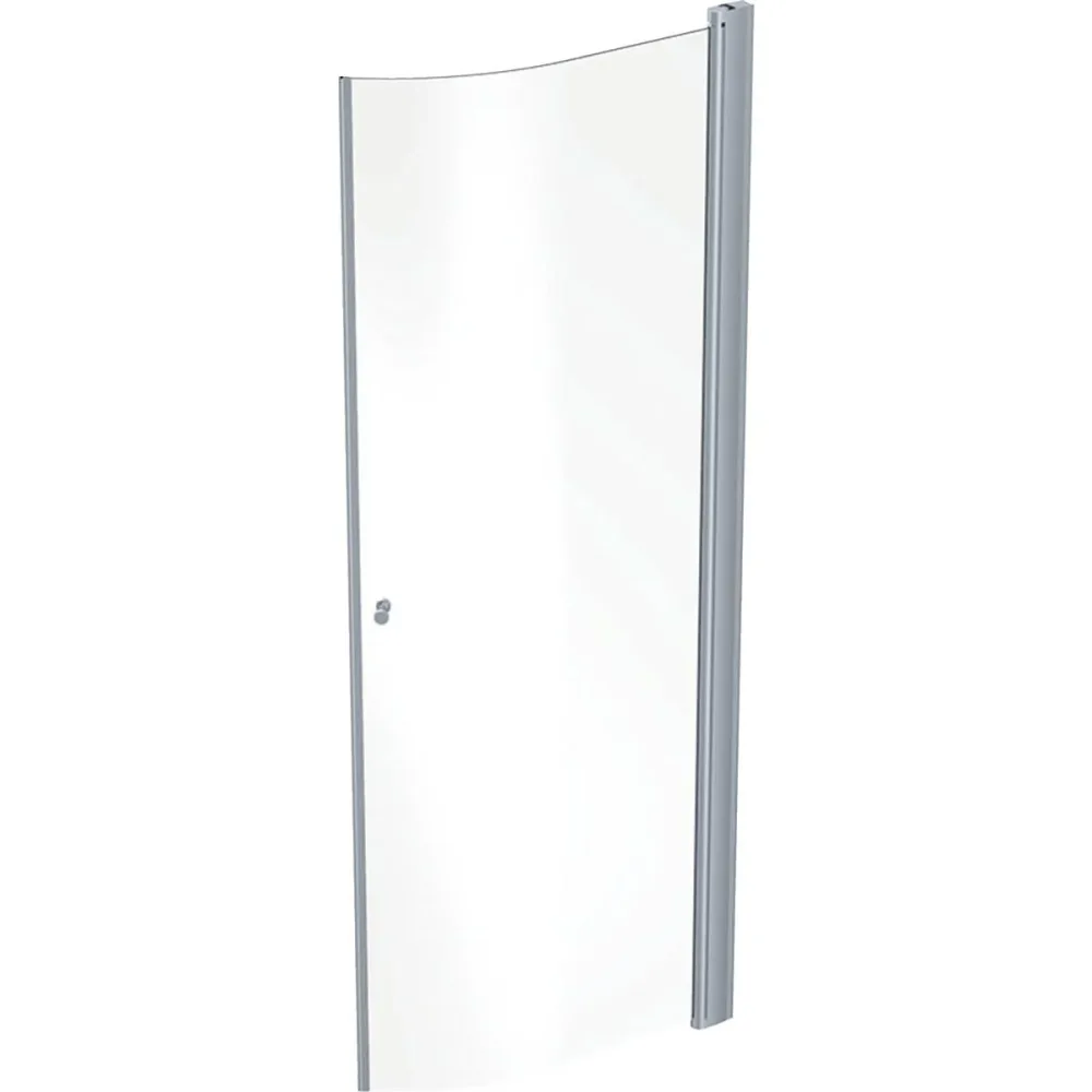 Contura Showerama 10-41 Duschdörr bockad, silver/klarglas 53,3 cm