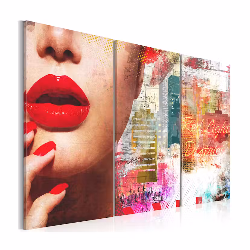 Tavla Arkiio Red Light District 90x60 cm