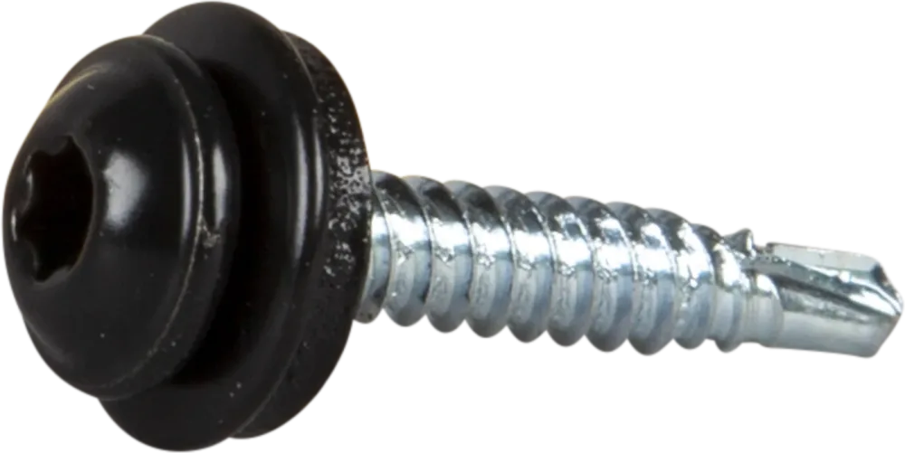ESSVE 513564 Montageskruv 4,2 x 25 mm, TX20, med bricka silver (RAL9006), 20-pack