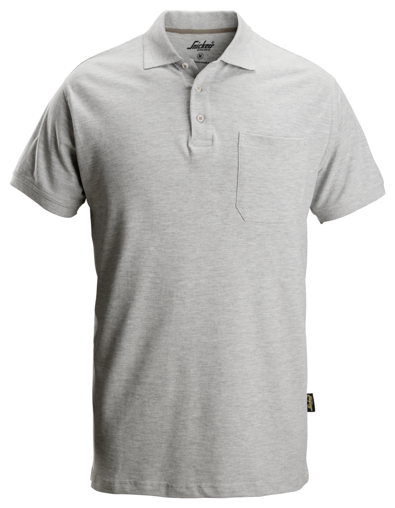 PIKETRÖJA GRÅ MELERAD STL 6XL