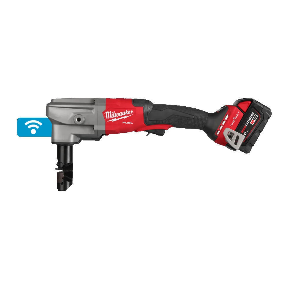 Milwaukee FNB35-502X Nibblare med batteri och laddare