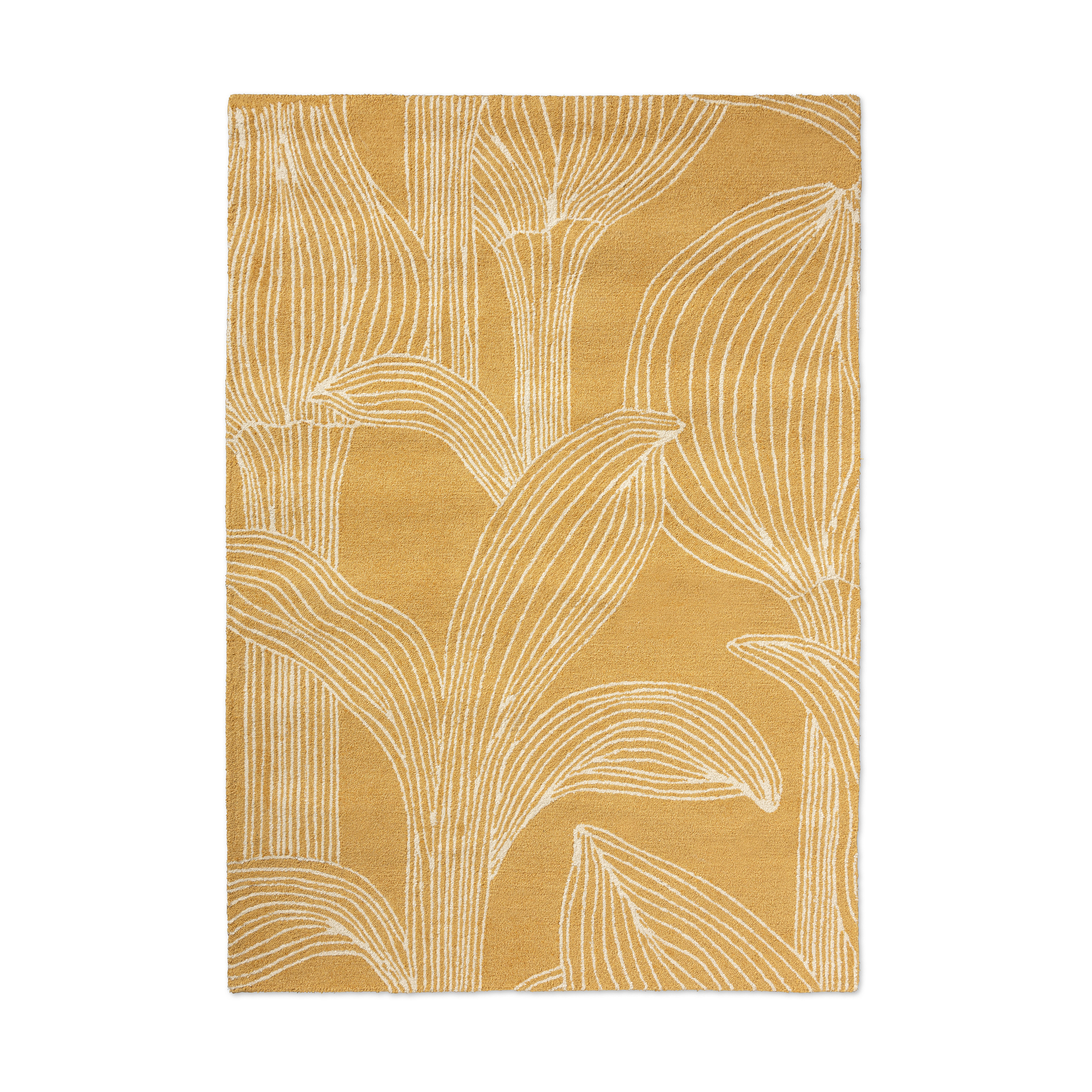 Kukat puhkeavat matta outdoor, Straw, 140x200 cm