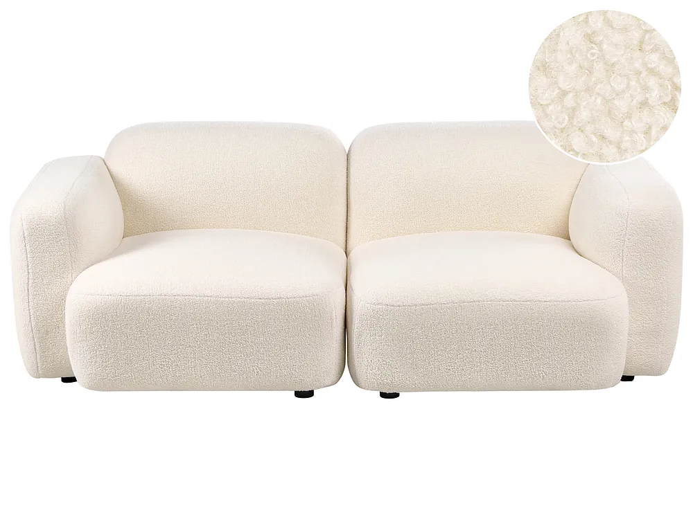 Soffa 3-sits AFOSS Bouclé Off-White