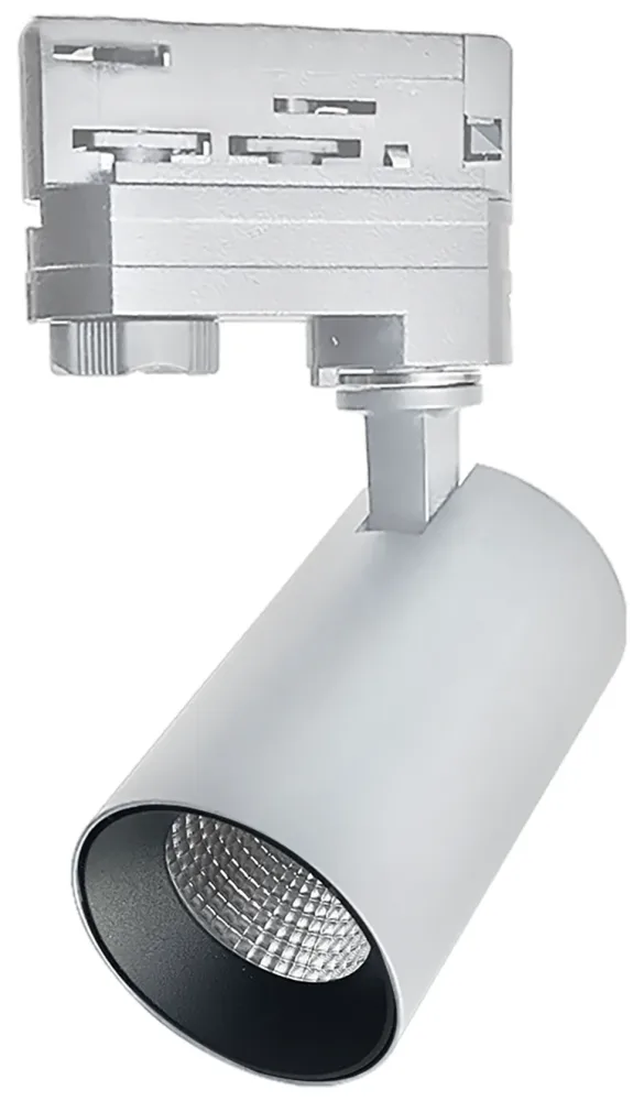 Westal WLT Mini Spotlight Ø46 mm, 8 W, aluminium vit, 3000 K