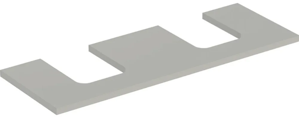 Geberit ONE 505.276.00.7 Bänkskiva 135 cm Grå